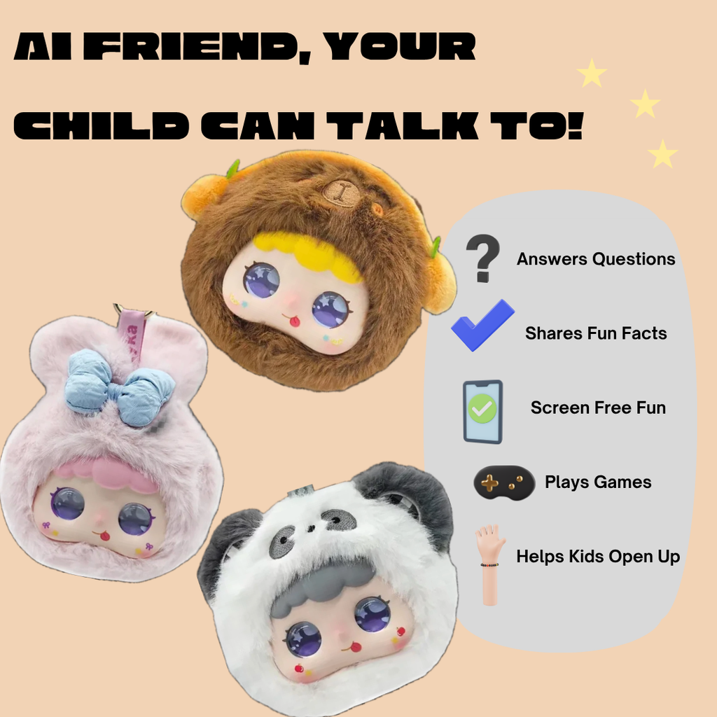 Chat GPT Enhanced Voice Controlled AI Plushy with LED Eyes